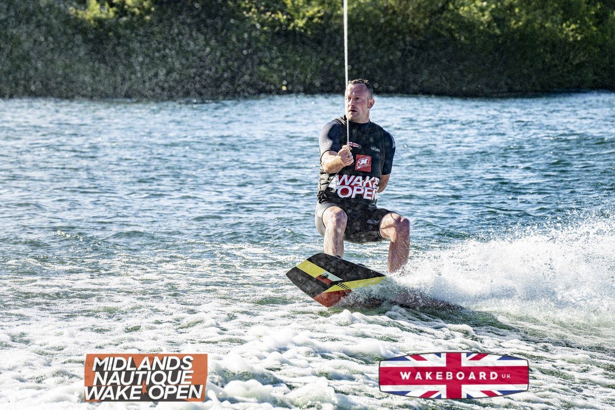 Rider at the 2024 Midlands Nautique Wake Open