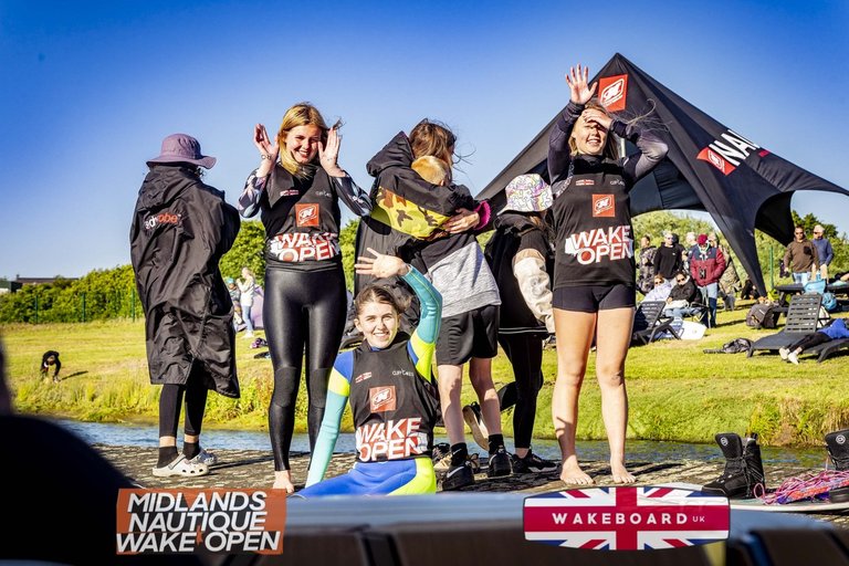 Rider at the 2024 Midlands Nautique Wake Open - Photo Mantis Pro Media