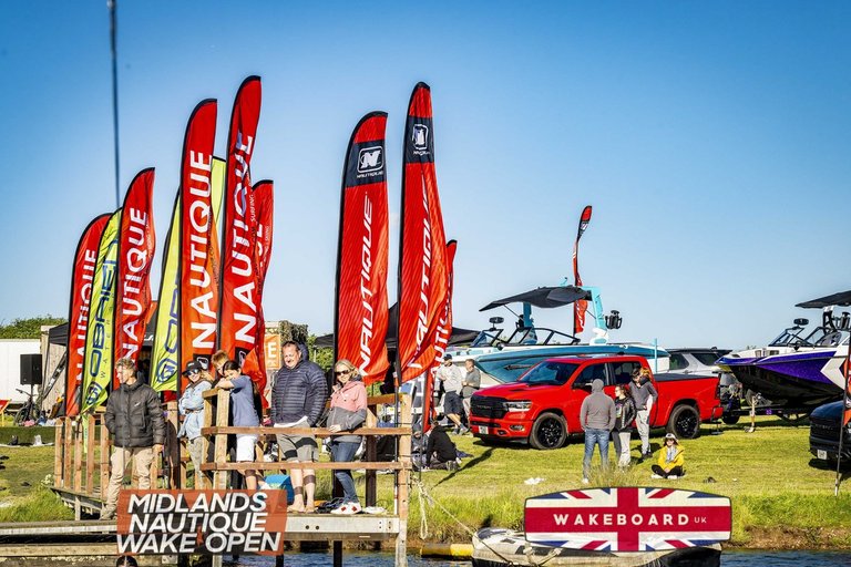 Rider at the 2024 Midlands Nautique Wake Open - Photo Mantis Pro Media