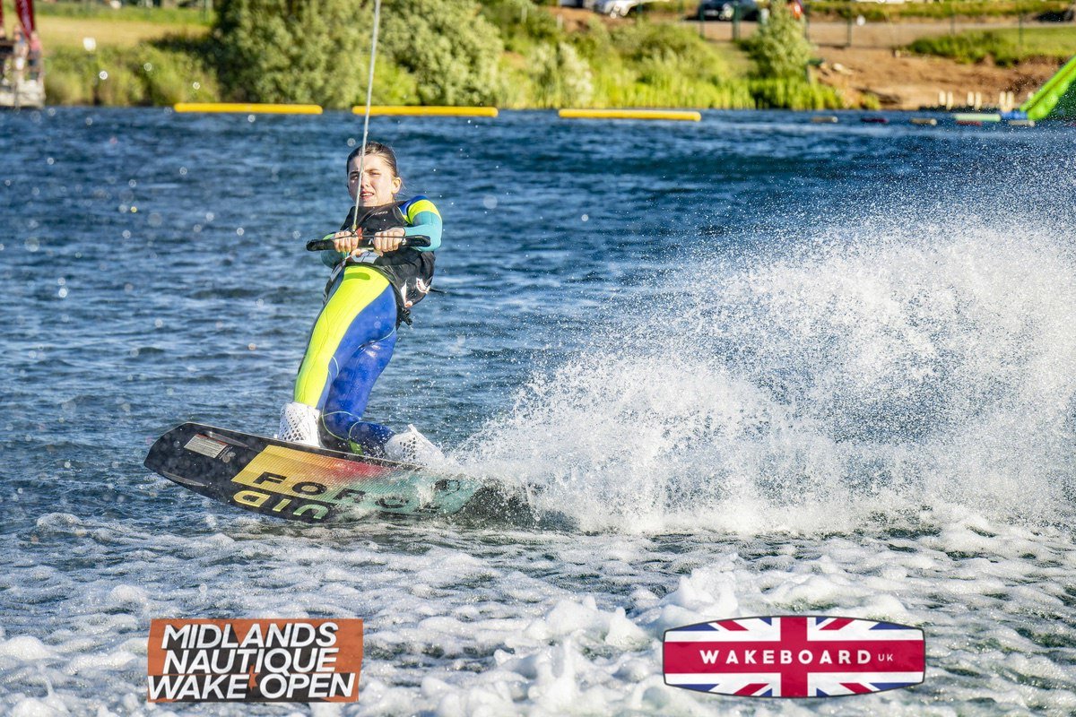 Rider at the 2024 Midlands Nautique Wake Open