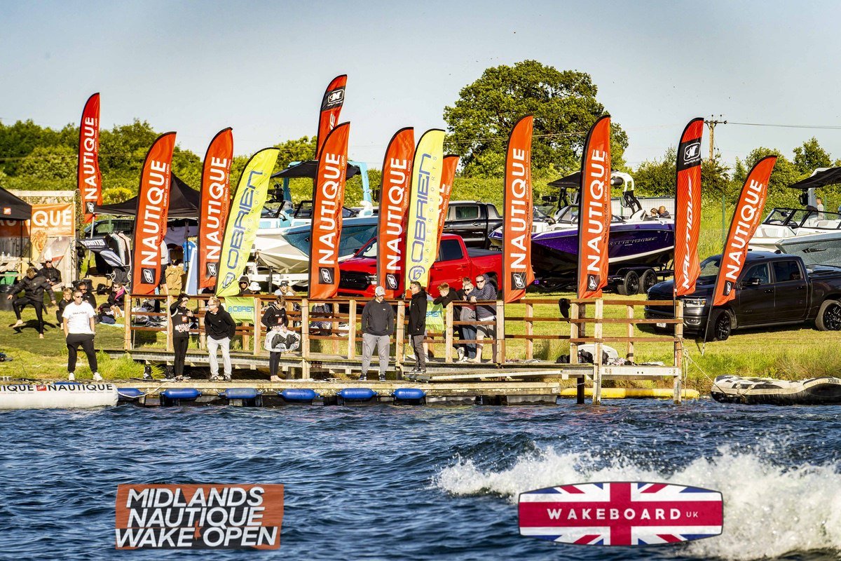 Rider at the 2024 Midlands Nautique Wake Open