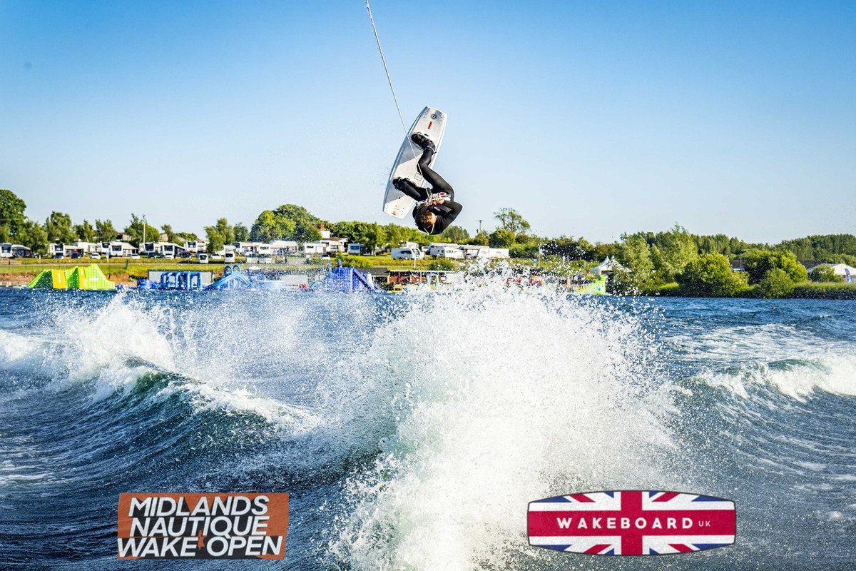 Rider at the 2024 Midlands Nautique Wake Open
