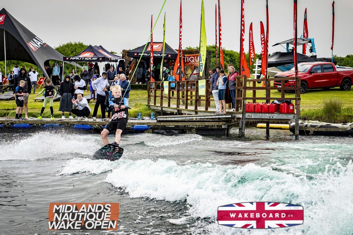 Rider at the 2024 Midlands Nautique Wake Open