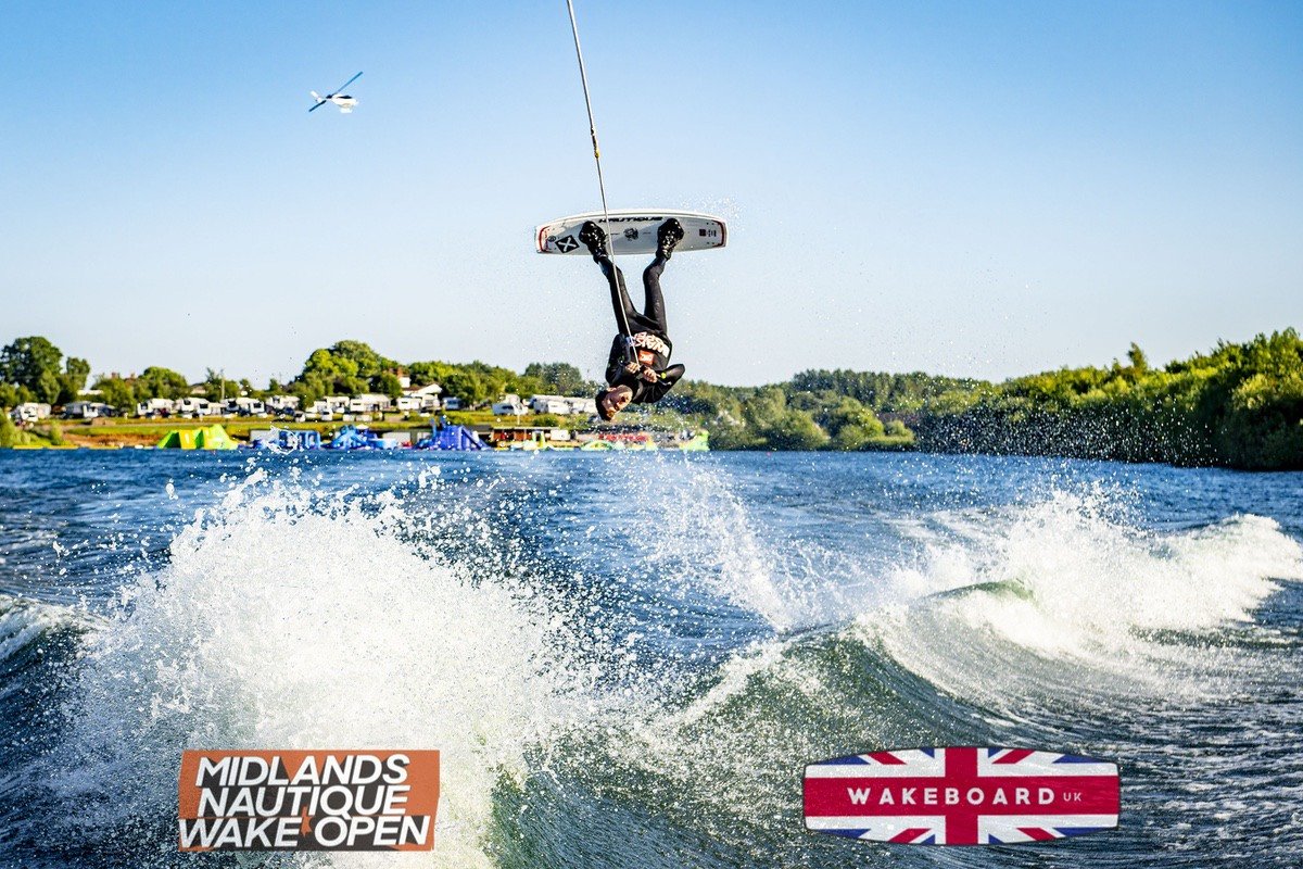 Rider at the 2024 Midlands Nautique Wake Open