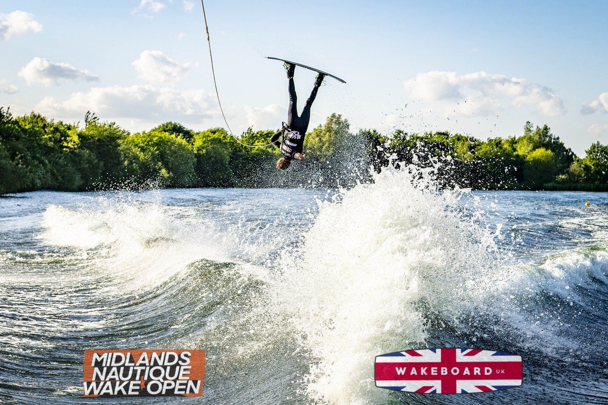 Rider at the 2024 Midlands Nautique Wake Open