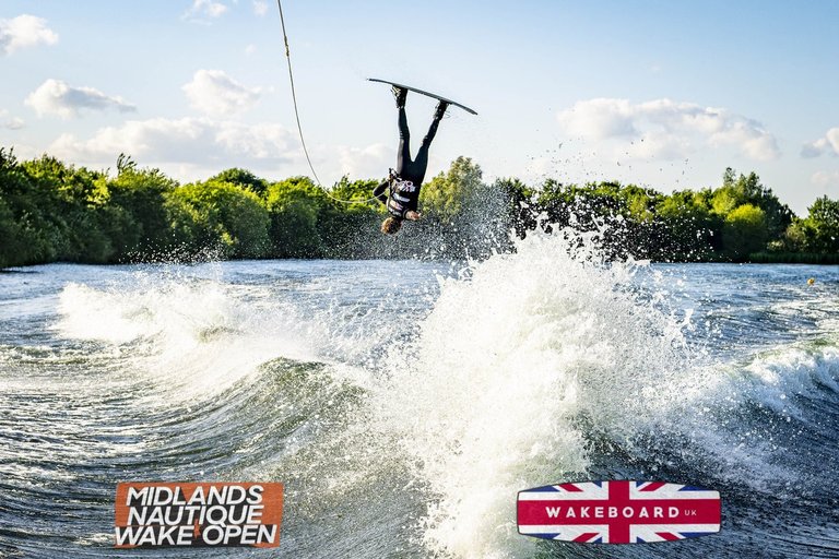 Rider at the 2024 Midlands Nautique Wake Open - Photo Mantis Pro Media