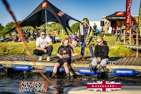 Rider at the 2024 Midlands Nautique Wake Open - Photo Mantis Pro Media