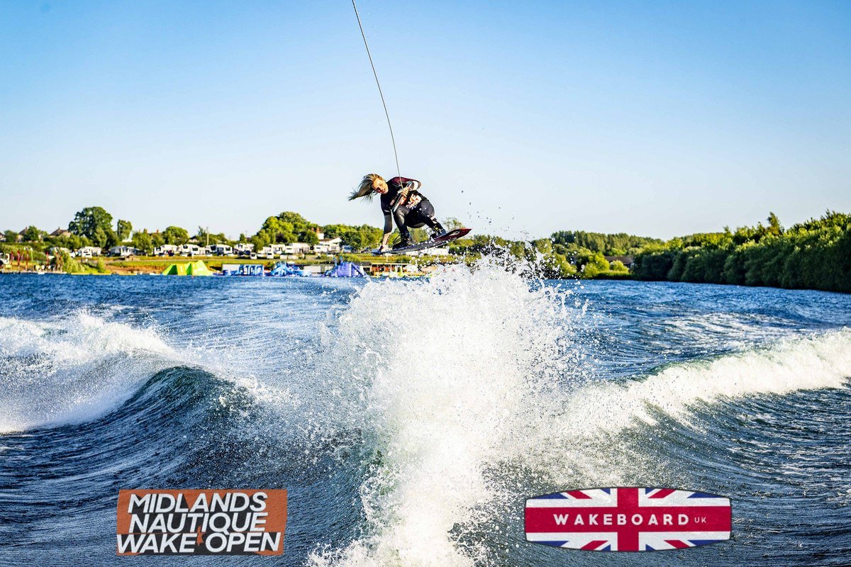 Rider at the 2024 Midlands Nautique Wake Open