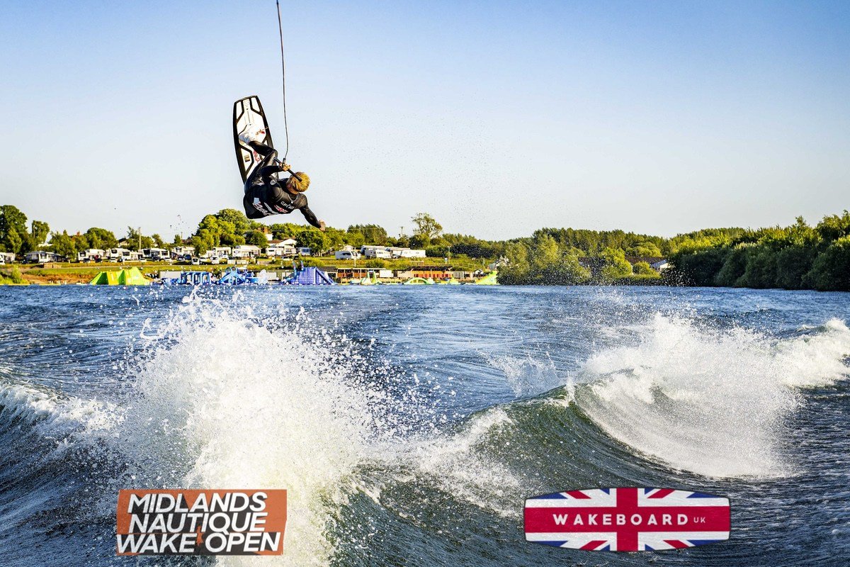 Rider at the 2024 Midlands Nautique Wake Open