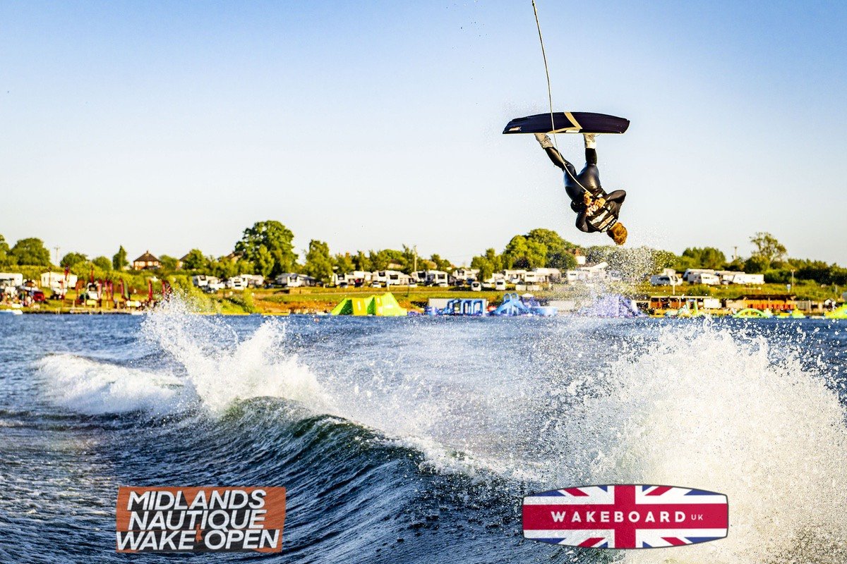 Rider at the 2024 Midlands Nautique Wake Open