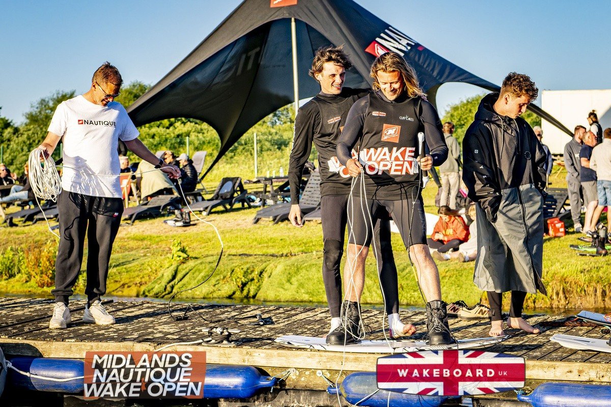 Rider at the 2024 Midlands Nautique Wake Open