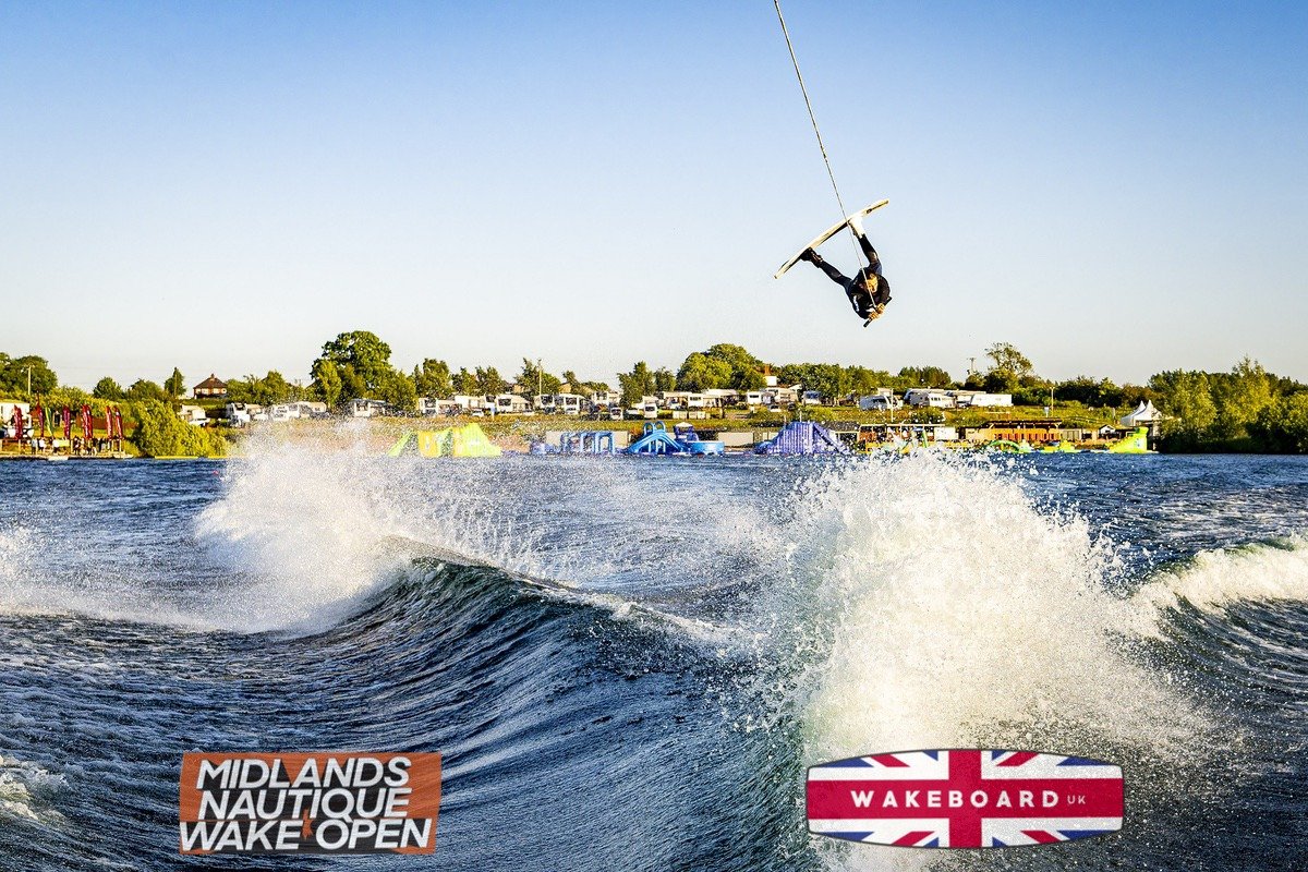 Rider at the 2024 Midlands Nautique Wake Open