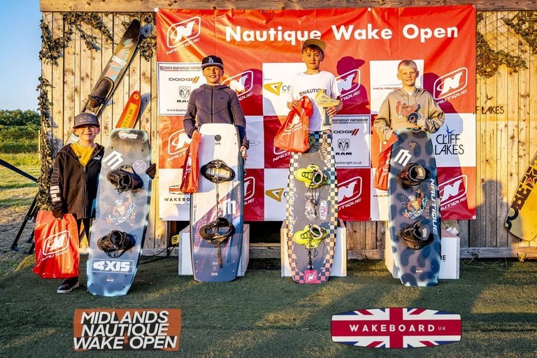 Rider at the 2024 Midlands Nautique Wake Open - Photo Mantis Pro Media