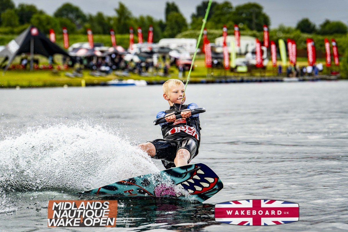 Rider at the 2024 Midlands Nautique Wake Open