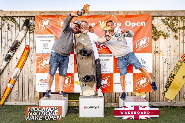 Rider at the 2024 Midlands Nautique Wake Open - Photo Mantis Pro Media