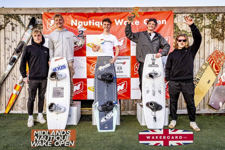 Rider at the 2024 Midlands Nautique Wake Open - Photo Mantis Pro Media