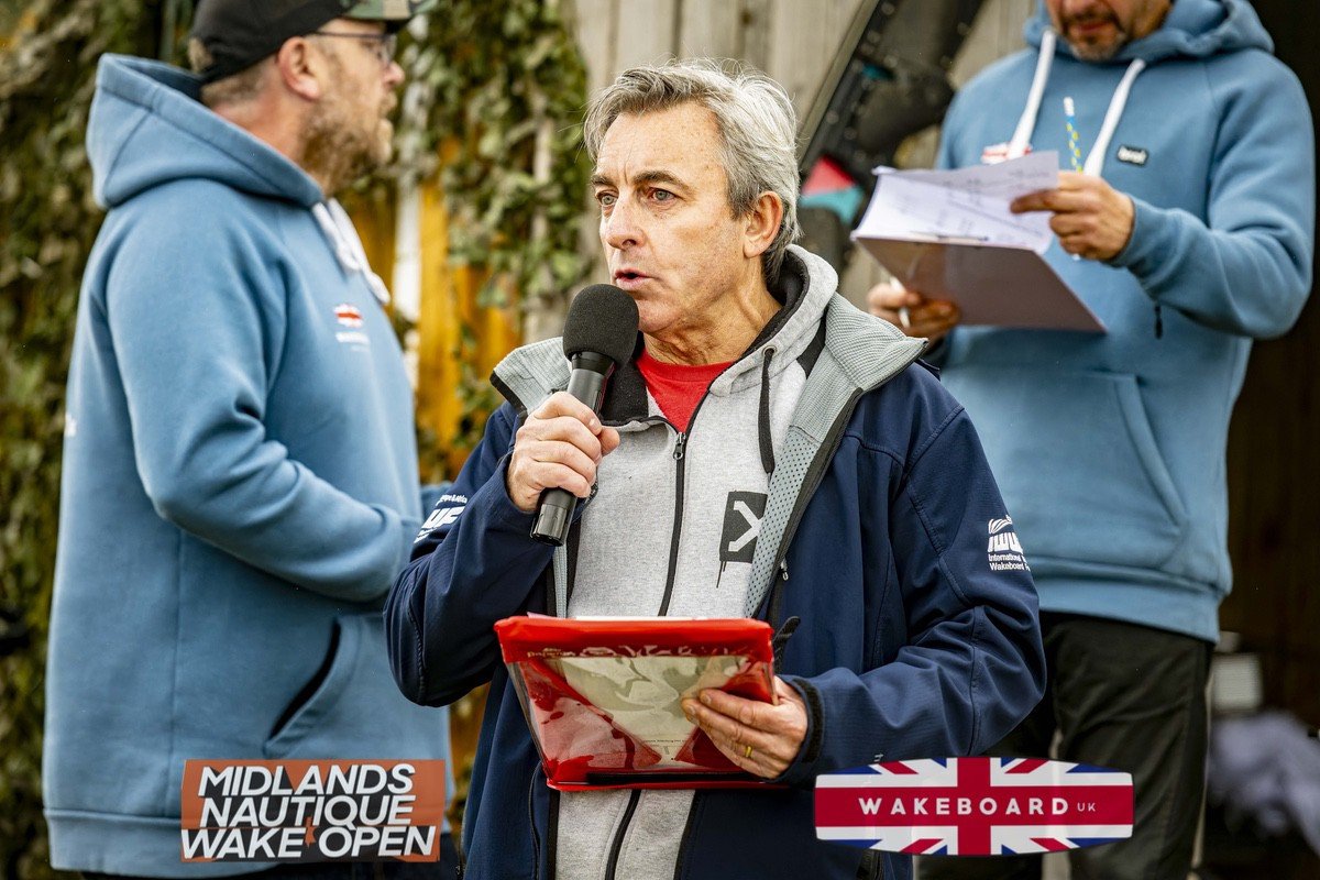 Rider at the 2024 Midlands Nautique Wake Open