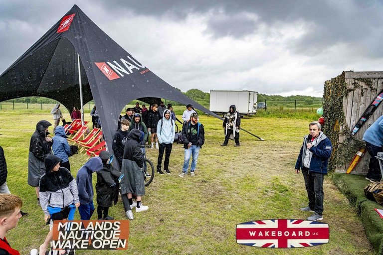 Rider at the 2024 Midlands Nautique Wake Open - Photo Mantis Pro Media