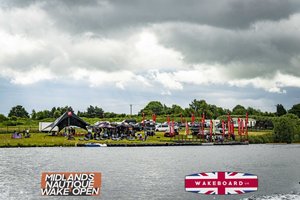 Rider at the 2024 Midlands Nautique Wake Open - Photo Mantis Pro Media