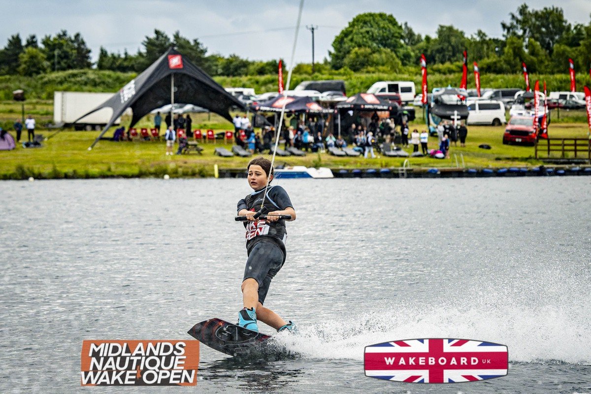Rider at the 2024 Midlands Nautique Wake Open
