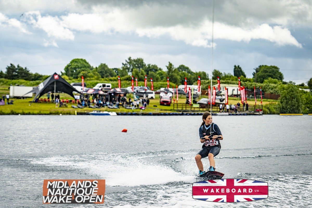 Rider at the 2024 Midlands Nautique Wake Open