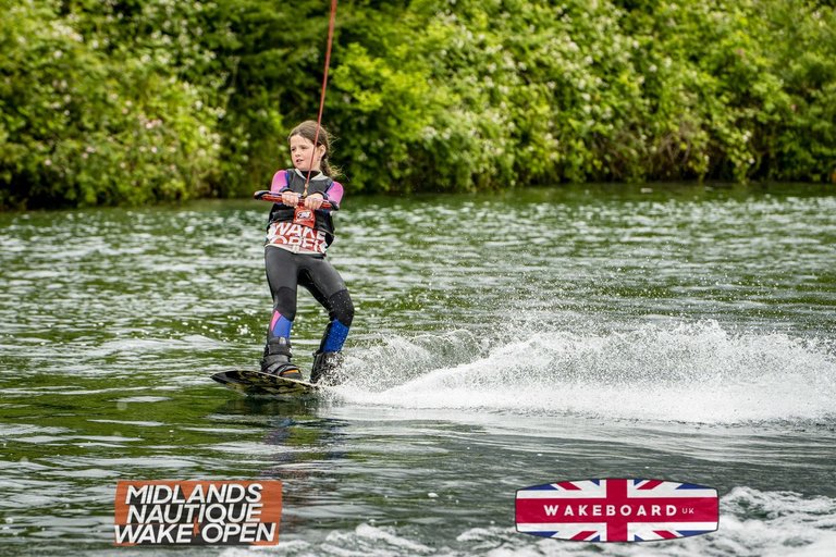 Rider at the 2024 Midlands Nautique Wake Open - Photo Mantis Pro Media
