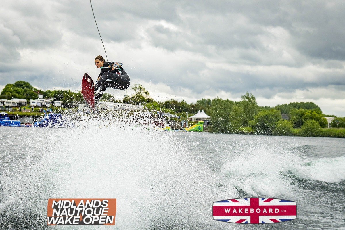 Rider at the 2024 Midlands Nautique Wake Open