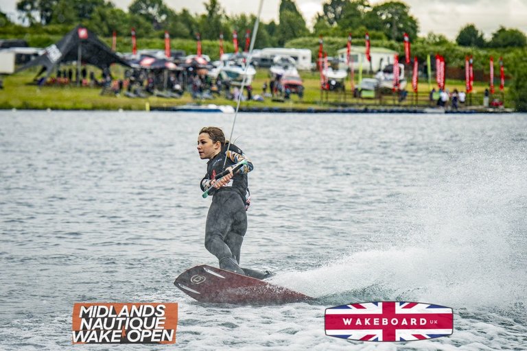Rider at the 2024 Midlands Nautique Wake Open - Photo Mantis Pro Media