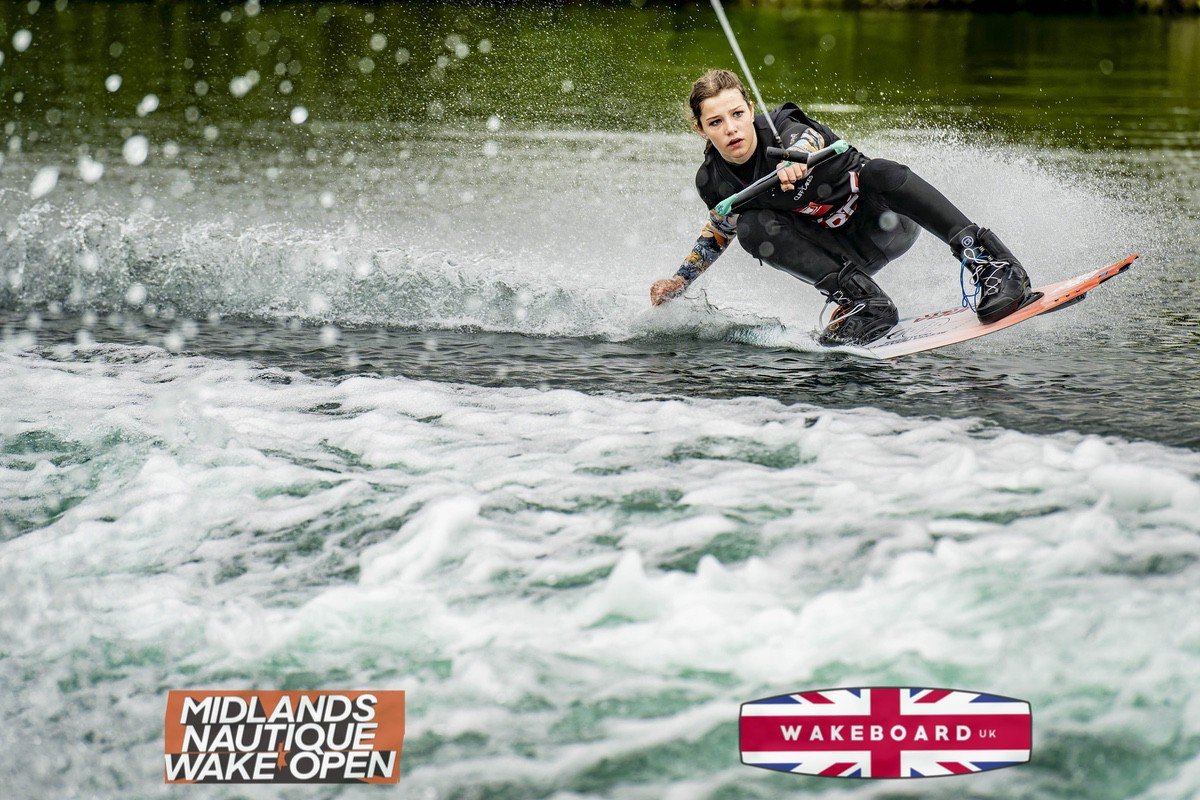 Rider at the 2024 Midlands Nautique Wake Open