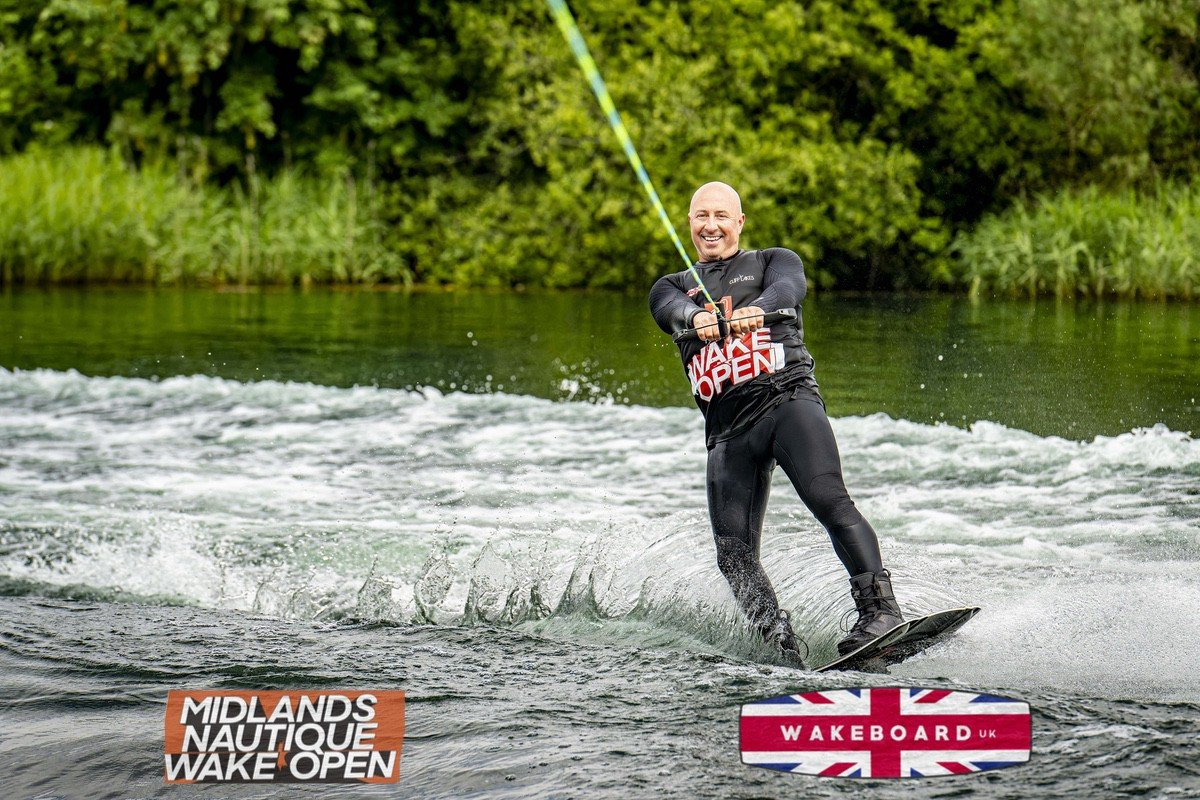 Rider at the 2024 Midlands Nautique Wake Open