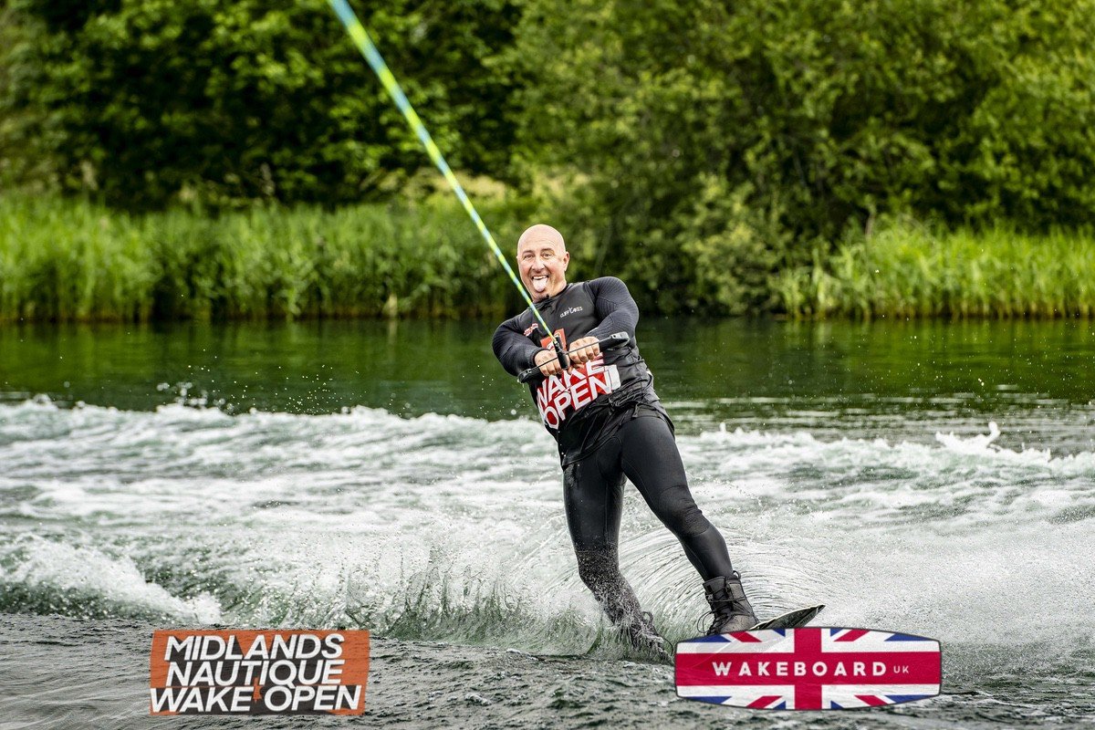 Rider at the 2024 Midlands Nautique Wake Open