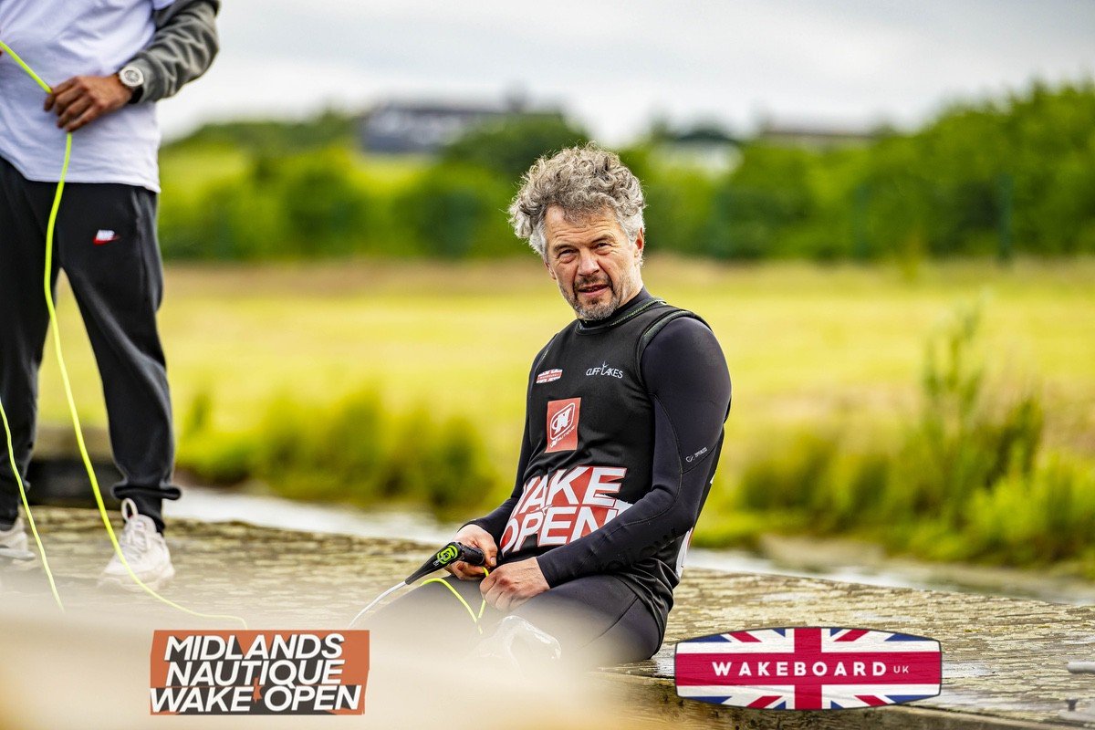 Rider at the 2024 Midlands Nautique Wake Open