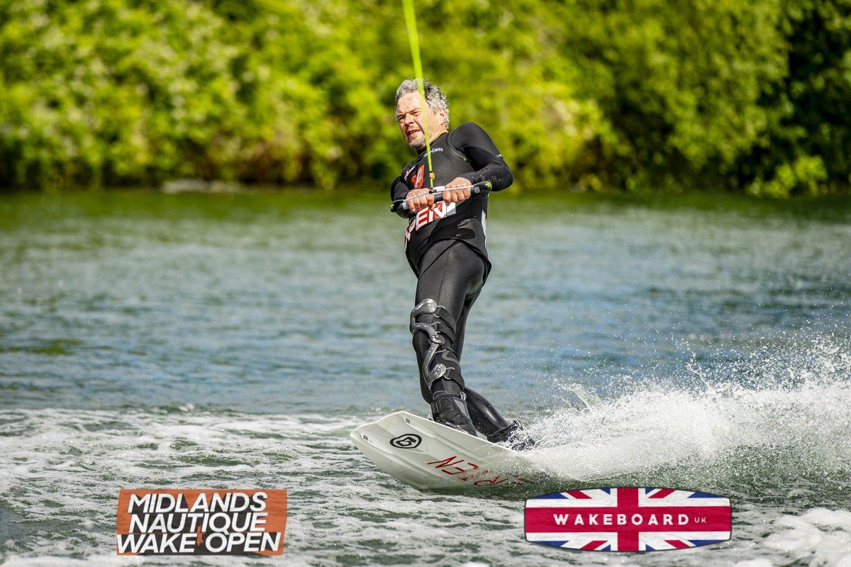 Rider at the 2024 Midlands Nautique Wake Open