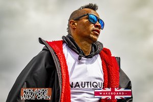 Wes Williams at the 2024 Midlands Nautique Wake Open - Photo Mantis Pro Media