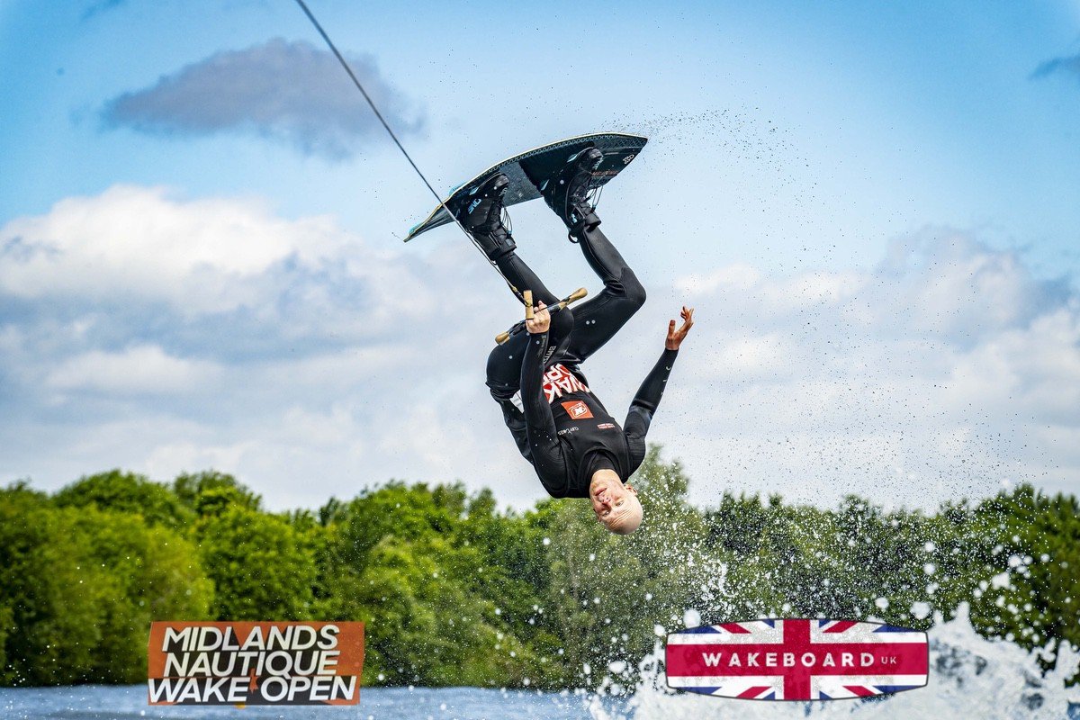 Rider at the 2024 Midlands Nautique Wake Open