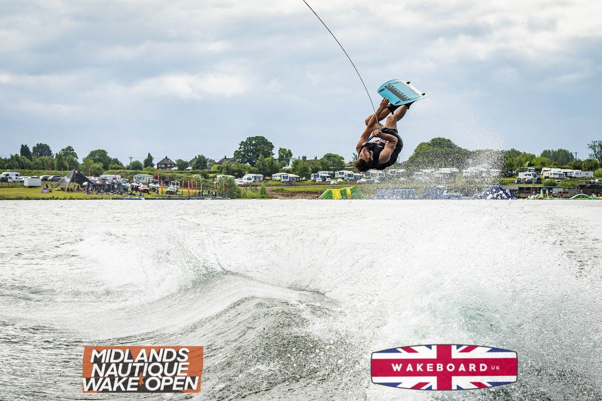 Rider at the 2024 Midlands Nautique Wake Open