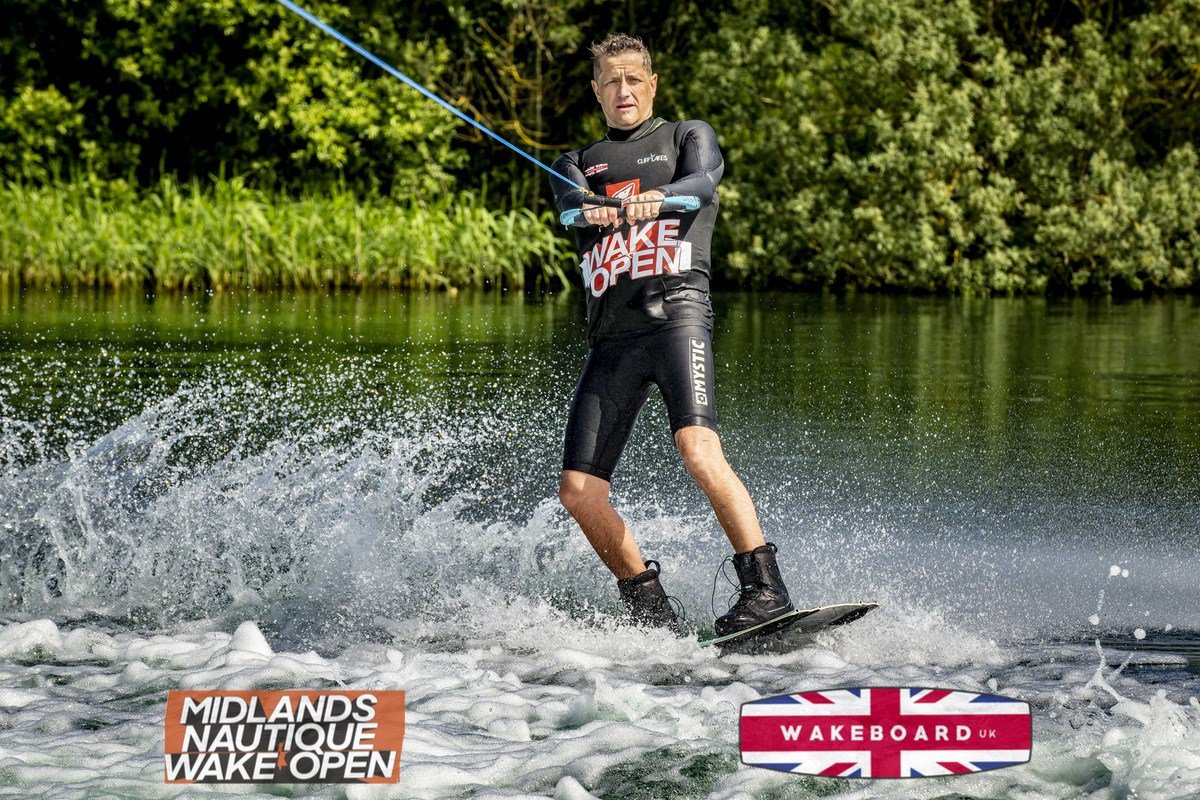 Rider at the 2024 Midlands Nautique Wake Open