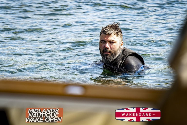 Rider at the 2024 Midlands Nautique Wake Open - Photo Mantis Pro Media