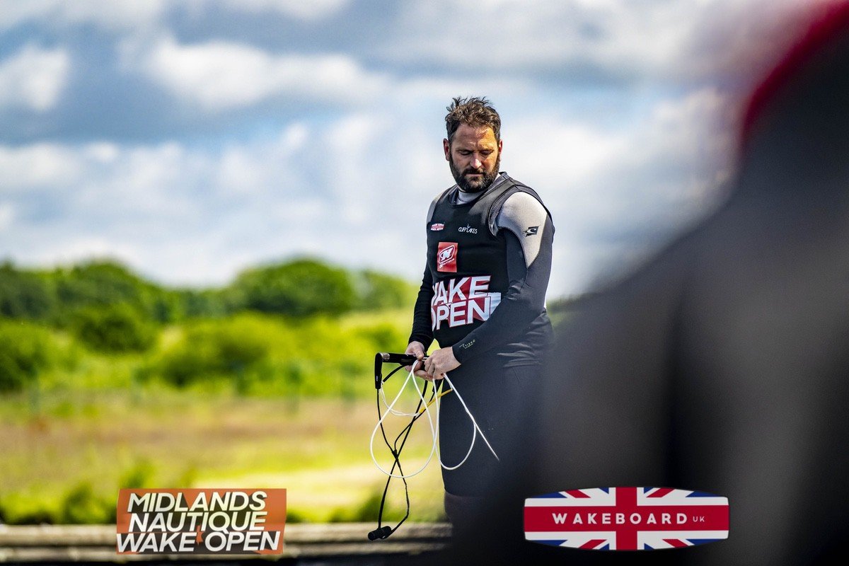 Rider at the 2024 Midlands Nautique Wake Open