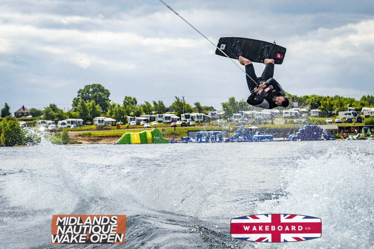Rider at the 2024 Midlands Nautique Wake Open