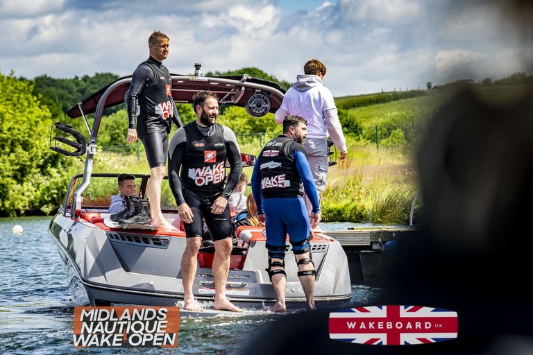 Rider at the 2024 Midlands Nautique Wake Open - Photo Mantis Pro Media