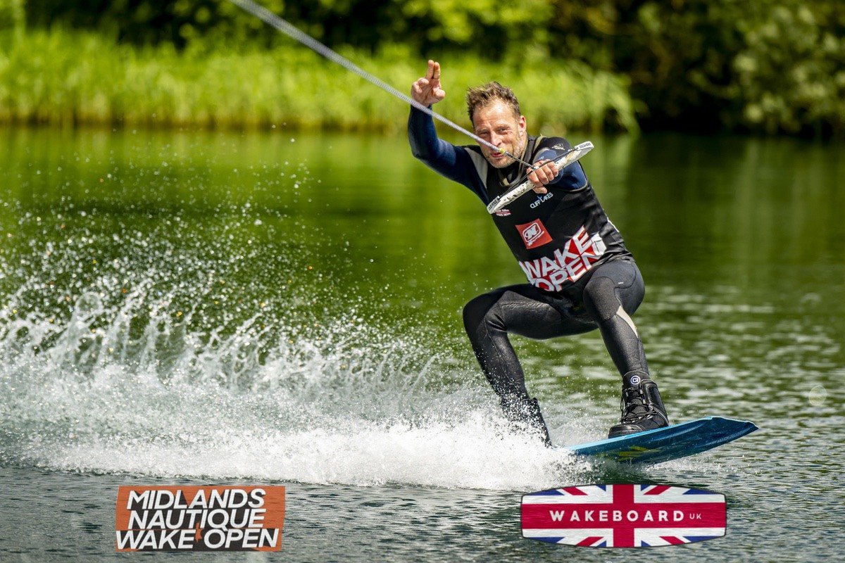 Rider at the 2024 Midlands Nautique Wake Open