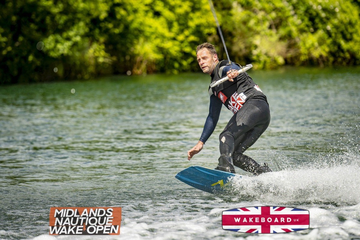 Rider at the 2024 Midlands Nautique Wake Open