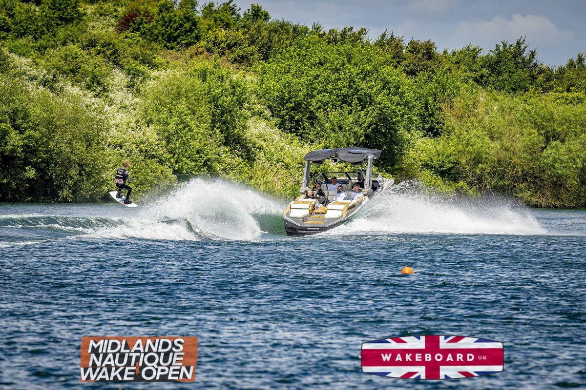 Rider at the 2024 Midlands Nautique Wake Open