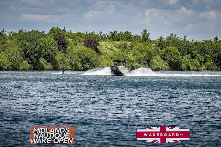 Rider at the 2024 Midlands Nautique Wake Open - Photo Mantis Pro Media