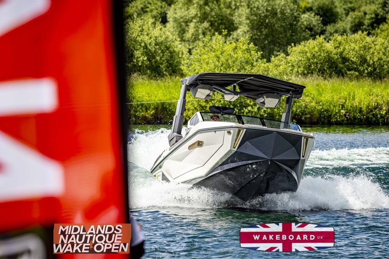Rider at the 2024 Midlands Nautique Wake Open - Photo Mantis Pro Media