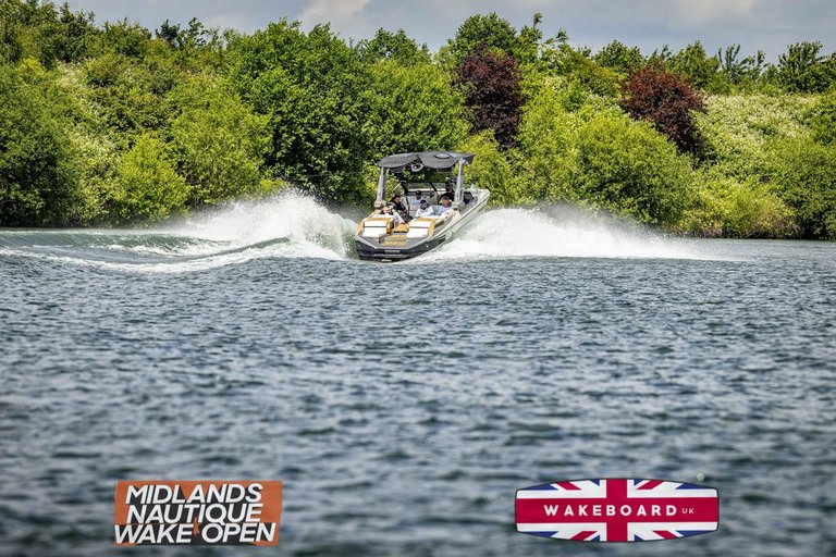 Rider at the 2024 Midlands Nautique Wake Open - Photo Mantis Pro Media