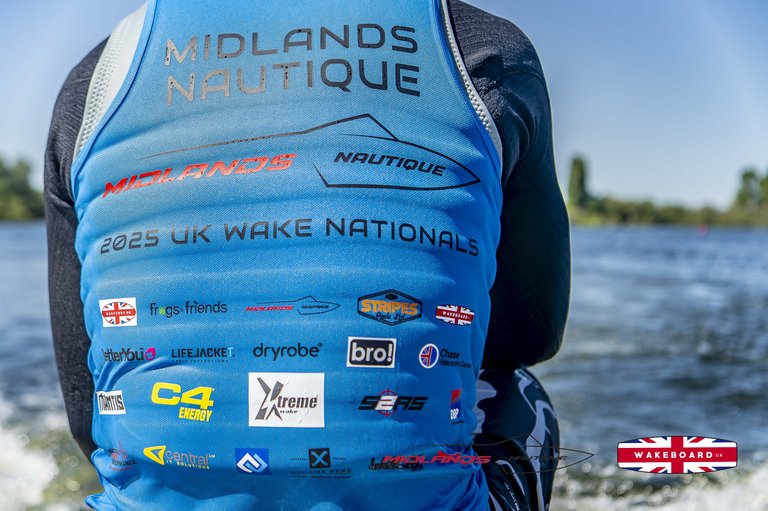 Rider at the 2025 Midlands Nautique UK Wake Nationals Wakeboard - Photos Mantis Pro Media