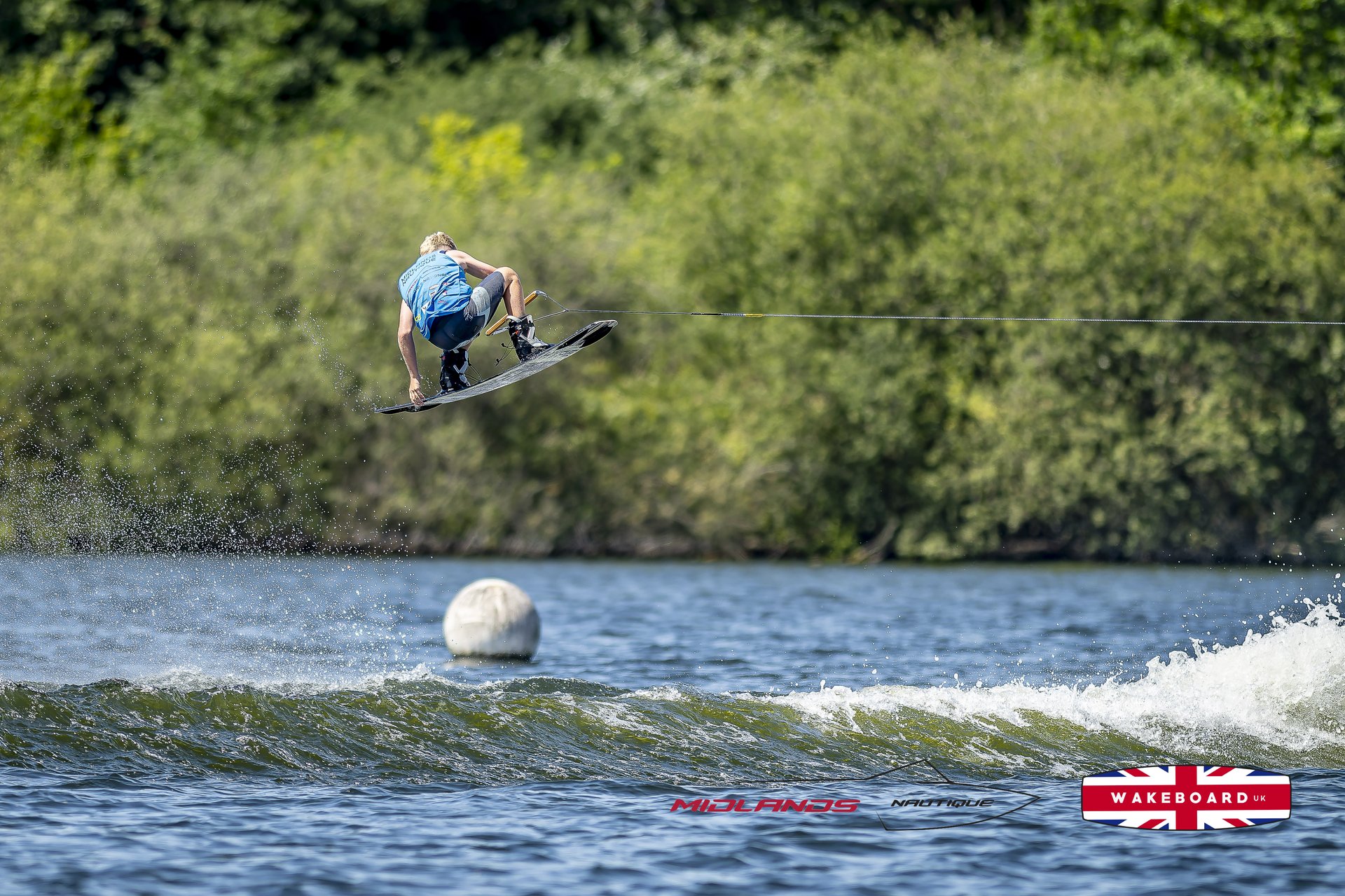 Rider at the 2025 Midlands Nautique UK Wake Nationals Wakeboard