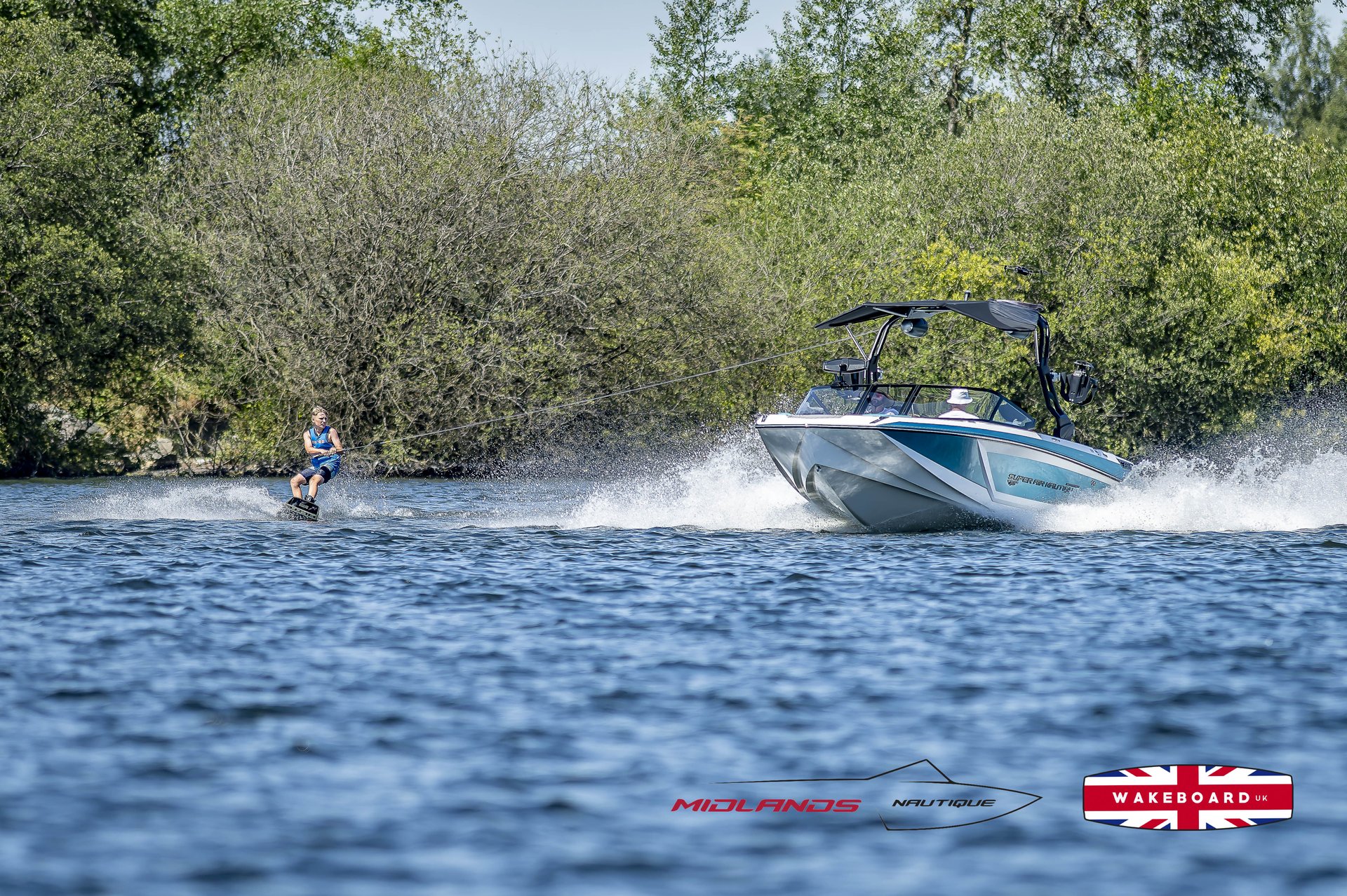 Rider at the 2025 Midlands Nautique UK Wake Nationals Wakeboard